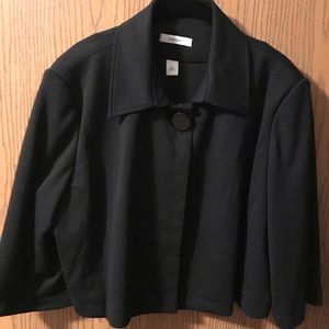 Dress Barn Black Bolaro Jacket